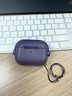兜兜格可當(dāng)支架適用airpods4保護(hù)套磨砂蘋(píng)果耳機(jī)保護(hù)殼1防摔Airpods3三代藍(lán)牙盒ipods高級(jí)2男airpodspro2 【紫】鎖扣不掉蓋 可當(dāng)手機(jī)支架 蘋(píng)果 AirPods 4（第四代） 曬單實(shí)拍圖