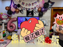 企米生日?qǐng)鼍安贾门?kù)洛米周歲生日裝飾氣球桌飄套餐兒童寶寶氛圍 庫(kù)洛米海報(bào)套餐 曬單實(shí)拍圖