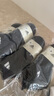 adidas三雙裝抗菌舒適及踝襪子男女阿迪達斯官方   黑色/白   L 曬單實(shí)拍圖