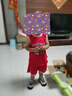 歡喜小熊 寶寶夏季背心短褲嬰兒夏天薄款套裝夏款兩件套男童衣服 烈火紅 100碼(建議2-3歲身高90-100cm) 曬單實(shí)拍圖