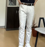CALVIN KLEIN JEANS高端CK牛仔褲男夏季薄款輕奢男裝直筒褲歐貨百搭男士休閑長(zhǎng)褲子 D577-冰鉑灰 33 （推薦140-150斤） 曬單實(shí)拍圖
