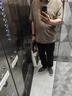 季言云梯布男士短袖t恤polo衫休閑風(fēng) 夏季翻領(lǐng)體恤潮流 高級感上衣男 沙漠色定制云梯布 3XL （適合175-185斤） 曬單實(shí)拍圖
