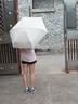 迷你六折太陽傘女防曬黑膠遮陽傘小巧便攜口袋傘膠囊傘晴雨兩用傘 梧桐米【特厚黑膠防曬】 可進口袋 UPF50+專業(yè)防曬 航空合金雙骨架 曬單實拍圖