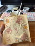杰凱諾三明治包裝紙肉夾饃紙袋漢堡紙手抓餅油袋單開口15*15cm小號100張 曬單實(shí)拍圖