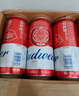 百威啤酒TOP淡色拉格450ml*18聽整箱裝新老包裝交替發(fā)貨  曬單實拍圖