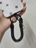 欣珠伸縮彈簧手機掛繩手腕短款防丟神器男戶(hù)外旅游彈力繩可拉伸手提出行女逛街防掉手機殼掛件吊繩新款 防丟伸縮彈簧掛繩+黑色長(cháng)夾片 曬單實(shí)拍圖
