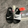 耐克嬰童易穿脫涼鞋夏季男女童寶寶沙灘支撐舒適NIKE KAWA DM0974 100白色/黑/黑 26 曬單實(shí)拍圖