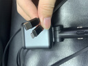 W&O車載充電器兼容120W超級(jí)快充點(diǎn)煙器一拖四轉(zhuǎn)換器適用蘋果手機(jī)充電器華為小米安卓手機(jī)充電線快充 【紅色星空頂】兼容120W車載充電器 Tpye-C+蘋果接口自帶80cm伸縮線 曬單實(shí)拍圖