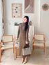 酷奇鳥輕奢包包女包大容量女士手提斜挎包中年送女友老婆生日情人節(jié)禮物 淺咖啡【精美禮盒】 曬單實(shí)拍圖