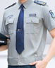 曦雁保安工作服男保安制服襯衫夏裝短袖襯衣物業(yè)門(mén)衛安保制服可定制 曬單實(shí)拍圖