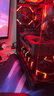 瓦爾基里（VALKYRIE）VK X12W X12R黑白機箱風(fēng)扇散熱器CPU風(fēng)扇 PWM 四角發(fā)光ARGB神光同步 正反向 全包裹減震墊 FDB軸承 X12R黑 反葉 神光同步/4角發(fā)光 曬單實(shí)拍圖