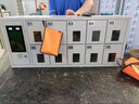 義塏智能手機柜手機充電存放柜人臉識別電子設(shè)備寄存柜管理柜手機柜 智能手機充電柜10門（灰白色） 曬單實拍圖