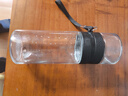瀅涴茶水分離玻璃杯大容量男士便攜水杯車載辦公室泡茶杯500ml 500ml 加大茶倉 500ml 1只 曬單實拍圖