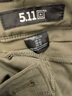 5.11（TACTICAL SERIES ）戶外511休閑褲防潑水耐磨戰(zhàn)術(shù)褲多口袋長(zhǎng)褲74520 戰(zhàn)地綠(直筒型） 34-32腰圍約2尺7-2尺8褲長(zhǎng)約108 曬單實(shí)拍圖