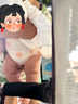 G.DUCKKIDS小黃鴨童裝嬰兒防曬斗篷披風(fēng)防曬衣夏季小月齡寶寶外出透氣皮膚衣 奶油白（升級原紗冰感防曬） UPF 均碼 新生兒-3歲 曬單實拍圖