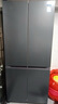 松下（Panasonic）【國家補貼20%】Xtra黑布林500L十字多門四開門60cm零嵌入冰箱大容量家用電冰箱一級能效自動制冰 NR-XD50C5B-S 自動制冰 曬單實拍圖