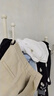 鋒鵬益居北歐客廳衣帽架落地臥室掛衣架家用簡易輕奢掛衣服架子室 衣帽架-60白 曬單實拍圖