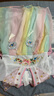 G.DUCKKIDS兒童漢服女童夏裝連衣裙夏季仙古裝新款中國風(fēng)女孩唐裝童裝襦裙子 粉色 130 建議身高120-130cm年齡7-8 曬單實拍圖