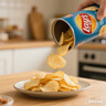 樂事（Lay's）薯片 游園樂事禮盒832g  104g*8罐 送禮物休閑零食 百事食品 曬單實(shí)拍圖