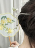 GLTEN玉蘭花和田玉銀發(fā)簪子女新中式古風(fēng)頭飾發(fā)飾生日禮物送女朋友老婆 曬單實(shí)拍圖
