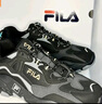 FILA 斐樂跑步鞋男鞋掠奪者 2休閑鞋慢跑運動鞋 黑/中灰-BM 43 曬單實拍圖