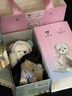 莉娜熊（TeddyTales）SVT BONGBONGEE聯(lián)名系列BONGBONG Bear周邊玩偶 XS藍(lán)色CARAT嬰兒服 毛絨掛件 聯(lián)名系列禮盒《十周年特別款》 曬單實(shí)拍圖