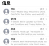 T-Mobile原生美國(guó)電話卡本土實(shí)體手機(jī)號(hào)支持銀行3美元/月長(zhǎng)期使用 T-Mobile原生卡 3美金/月套餐 曬單實(shí)拍圖