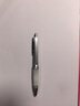三菱（uni）按制圓珠筆金屬桿原子筆中油筆軟膠筆握 低重心白膠銀桿 SXN-1000 0.7mm黑色 曬單實(shí)拍圖