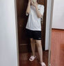 李寧短褲女夏冰絲速干運動跑步健身五分褲瑜伽訓(xùn)練休閑馬拉松褲子新款 運動黑【速干涼爽/遮胯顯瘦】 L 曬單實拍圖