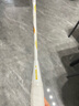 VICTOR威克多羽毛球拍碳素纖維單拍小隼TK-HAWK白 4U已穿線25磅附手膠 曬單實(shí)拍圖