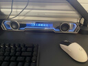 漫步者花再Halo PixelBar深淵字幕歌詞音響電腦桌面音箱 自定義屏幕長條有線音箱藍牙6.0RGB燈效 破界黑 曬單實拍圖