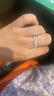 喜鉆鉑金滿天星鉆石戒指排戒女簡約百搭鉆戒送女友求婚結婚生日禮物 現(xiàn)貨-PT950鉑金50分 曬單實拍圖