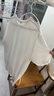 名創(chuàng  )優(yōu)品（MINISO）冰絲T恤男夏季男生運動(dòng)休閑寬松短袖2025新款涼感透氣速干衣服男t 白色(純色) 2XL 185(體重160-180斤) 曬單實(shí)拍圖