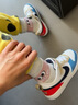 NIKE 耐克童鞋男女童休閑板鞋COURT BOROUGH魔術(shù)貼運(yùn)動(dòng)鞋小童 曬單實(shí)拍圖