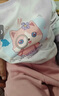 真維斯童裝兒童衛衣春秋款小女孩寬松打底衫2025新款女孩扎染衣服百搭 【扎染衛衣】粉紫（幻影飛兔） 110 曬單實(shí)拍圖