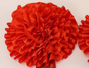 甜蜜點(diǎn)光榮胸花2個(gè)裝大紅花退伍綬帶光榮入伍胸花表彰軍用兩面別針款 曬單實(shí)拍圖