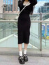 Ebonka輕奢品牌真皮小皮鞋女款2025夏季厚底樂福鞋學(xué)院風(fēng)瑪麗珍單鞋 黑色 38 曬單實拍圖