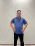 啄木鳥(niǎo)【桑蠶絲5A抗菌】爸爸短袖T恤男中老年人夏季翻領(lǐng)寬松上衣polo衫 藏青 【1件 桑蠶絲+5A抗菌】 XL 【建議130-145斤】 曬單實(shí)拍圖
