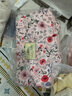 戴維貝拉（DAVE＆BELLA）寶寶連帽外套女童夾棉棉服連帽小童外衣幼兒棉衣兒童上衣冬季新款 粉底印花【現(xiàn)貨】 100 cm（建議身高90-100cm） 曬單實(shí)拍圖