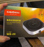 金灶（KAMJOVE）WB-08加熱恒溫杯墊 便攜式迷你暖杯墊茶水杯保溫加熱底座茶具配件 【保溫底座】WB-08珍珠白 曬單實(shí)拍圖
