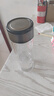 【?京東物流配送】高硼硅雙層玻璃杯大容量泡茶杯水杯子茶水分離 【雙層加厚】茶杯 350ml 1只 曬單實(shí)拍圖