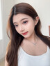 唯一（Winy）一克拉莫桑鉆紫藤花純銀項(xiàng)鏈女2025新款生日七夕情人節(jié)禮物送女友 曬單實(shí)拍圖
