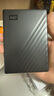 西部數(shù)據(jù)（WD）2TB 移動(dòng)硬盤 USB3.0 My Passport隨行版2.5英寸 黑 機(jī)械硬盤 筆記本電腦外接 大容量加密存儲(chǔ) 曬單實(shí)拍圖