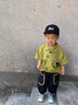 G.DUCKKIDS小黃鴨童裝兒童套裝男童夏裝新中式1-2歲寶寶衣服夏天中國風(fēng)短袖 綠色 90 建議1~2歲【 80-90cm】cm 曬單實(shí)拍圖