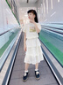 兜兜王國(guó)女童連衣裙套裝裙夏季2025新款洋氣兒童夏裝女孩女大童裙子兩件套 杏色 【T恤+裙子】 150 【建議身高140cm-150cm】 曬單實(shí)拍圖