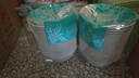 星坊一次性碗 稻殼湯碗飯碗野餐可降解大號圓碗免洗餐具350ml50只裝 曬單實拍圖