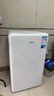 美的（Midea）【國家補貼至高20%】93升復古迷你小冰箱租房宿舍辦公室家用化妝小冰箱小型客廳冰箱節能低音 白色 曬單實(shí)拍圖