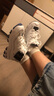 斯凱奇（Skechers）女鞋 25秋季新款經(jīng)典小白鞋透氣復古時(shí)尚熊貓鞋厚底增高老爹鞋 冰白藍/復古小白熊/主推 曬圖返10 38 曬單實(shí)拍圖