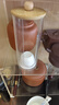SHUANG YU一次性功夫杯高檔品茗杯200個(gè)茶杯水杯子配收納架 曬單實(shí)拍圖