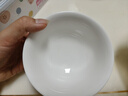 NINE CRANES景德鎮(zhèn)餐具碗組合家用米飯碗輕奢高溫陶瓷高級感4.5英寸飯碗10個 曬單實拍圖